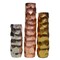 Set of 3 Decorative Modern Metal Honeycomb Design Table Flower Vase for Dining Room, Living Room Bedroom, or Wedding